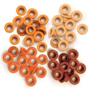 41574-9 We R Eyelets Standard 60 / Pkg Orange