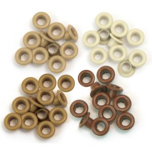 41581-7 WR - brown - Eyelets Standard