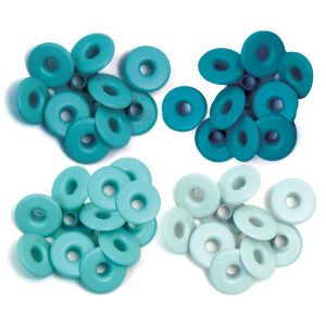 41589-3 Eyelets Wide WR Aluminion Aqua