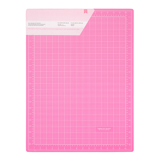 368103 - WR - Mat de corte - 18 X 25 Mat autocurable - Rosa