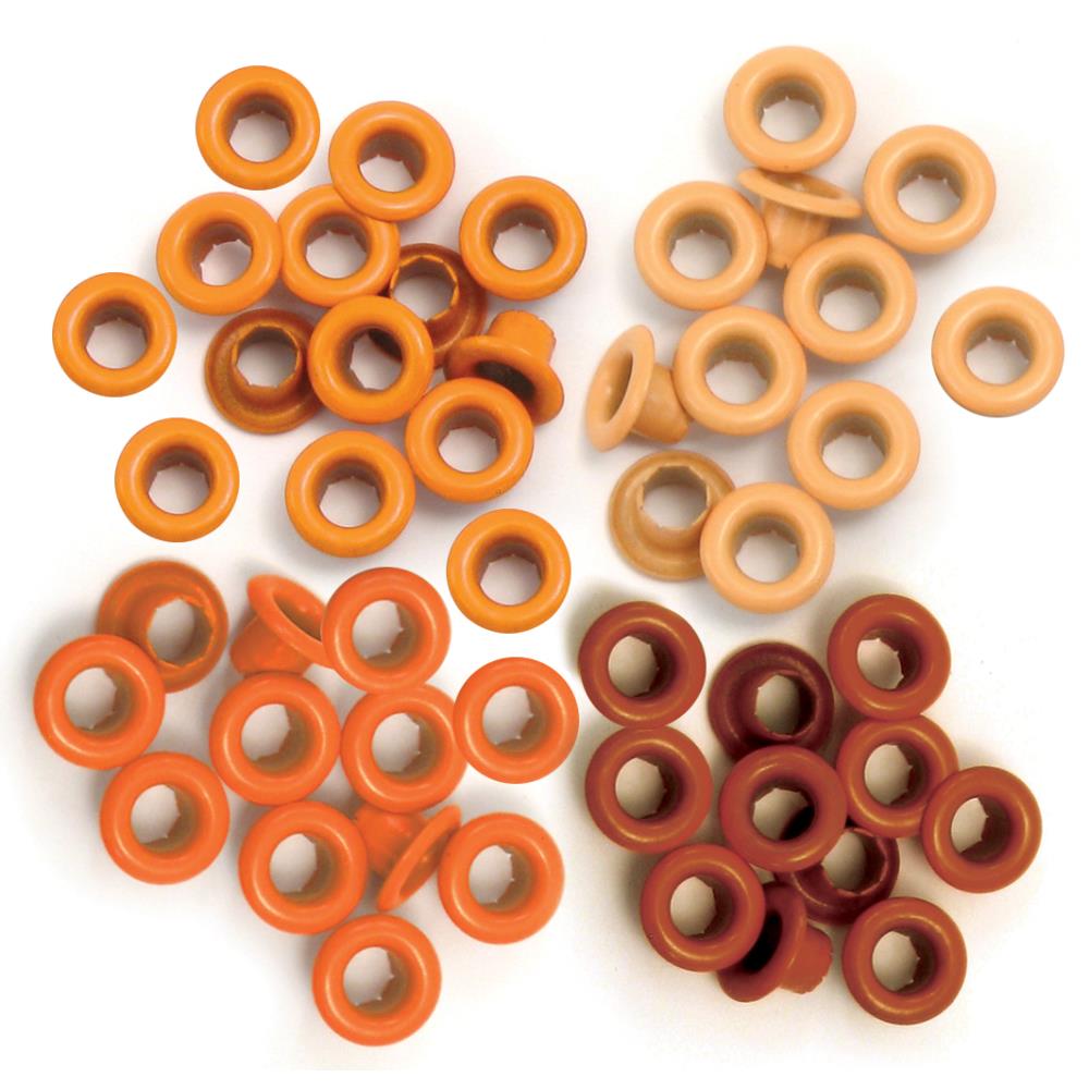 41574-9 We R Eyelets Standard 60 / Pkg Orange