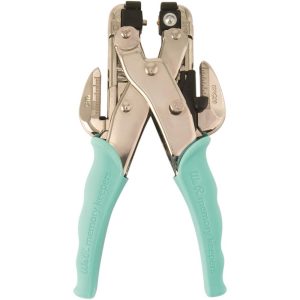 70907-7 Crop-A-Dile Hole Punch & Eyelet Setter Aqua
