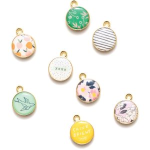 350810 - WR - Charm - Sunny Days Adornos 8 / paquete Maggie Holmes