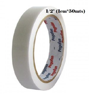V007- Pegafan - Cinta doble faz 1/2" blanca