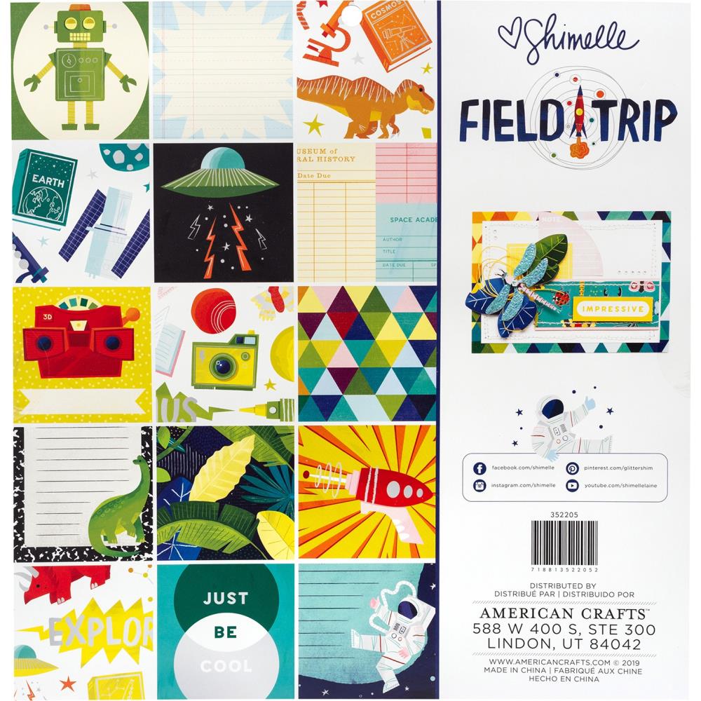 352205 - AC - Shimelle Field Trip, 24 diseños / 2 cada uno - Imagen 3
