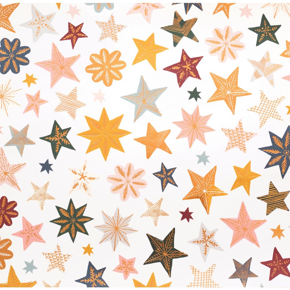 350973 - CP - Copo de nieve - 12 X 12 - Alegre - Hoja de cobre