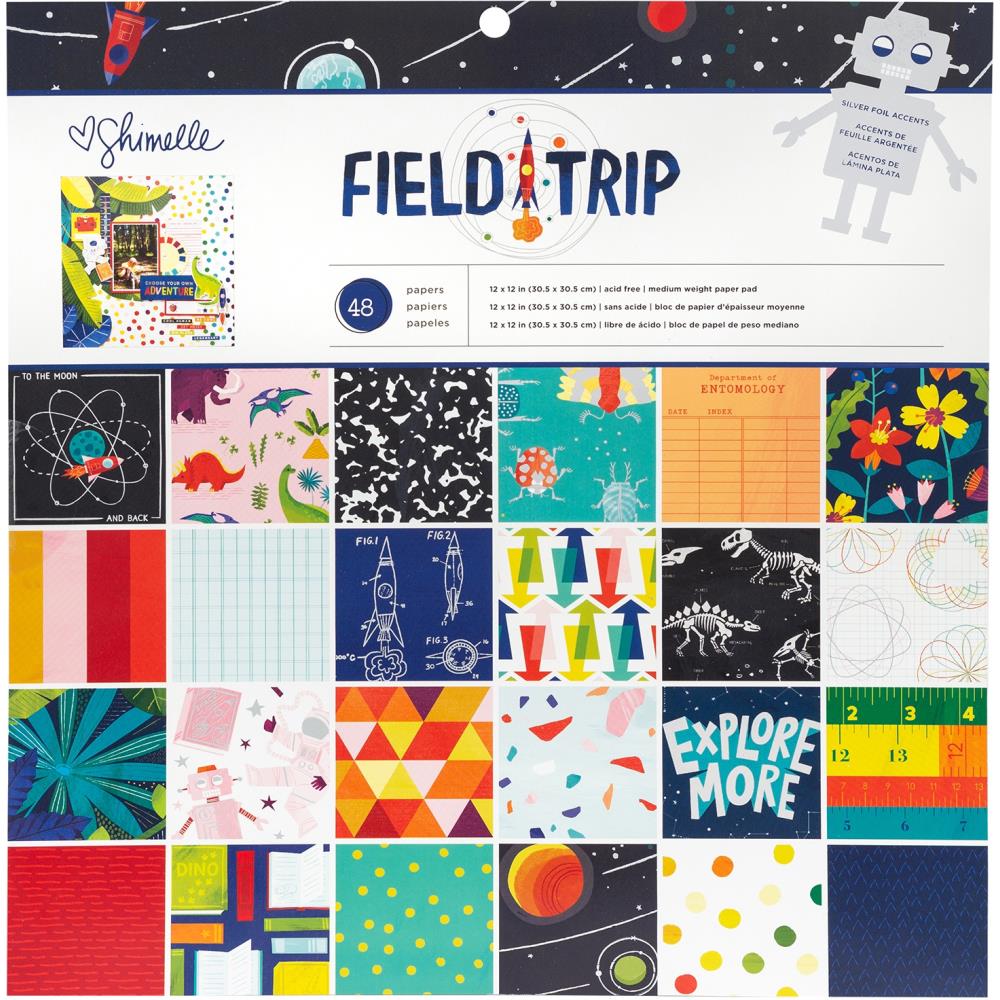 352205 - AC - Shimelle Field Trip, 24 diseños / 2 cada uno