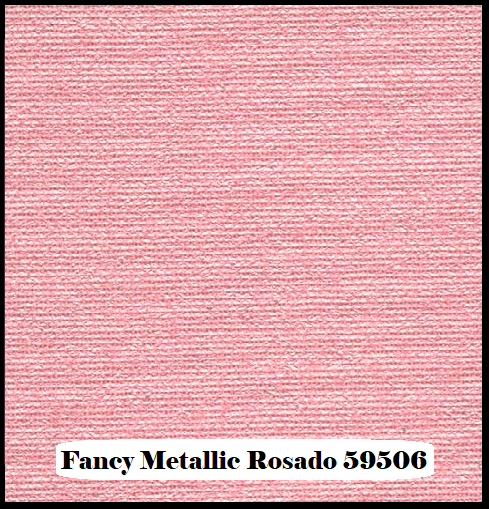 59506 - Lino Textil Fancy Metallic Rosado - Imagen 2