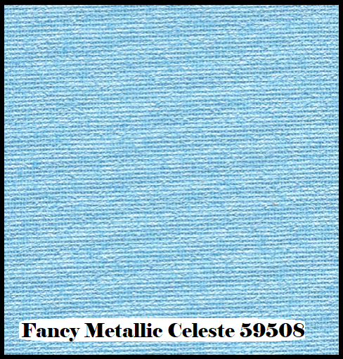59508 - Lino Textil Fancy Metallic Celeste - Imagen 2