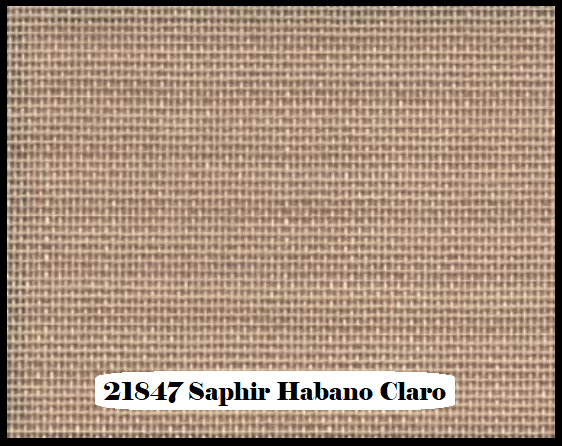 21847 - Lino Textil Saphir Habano Claro - Imagen 2