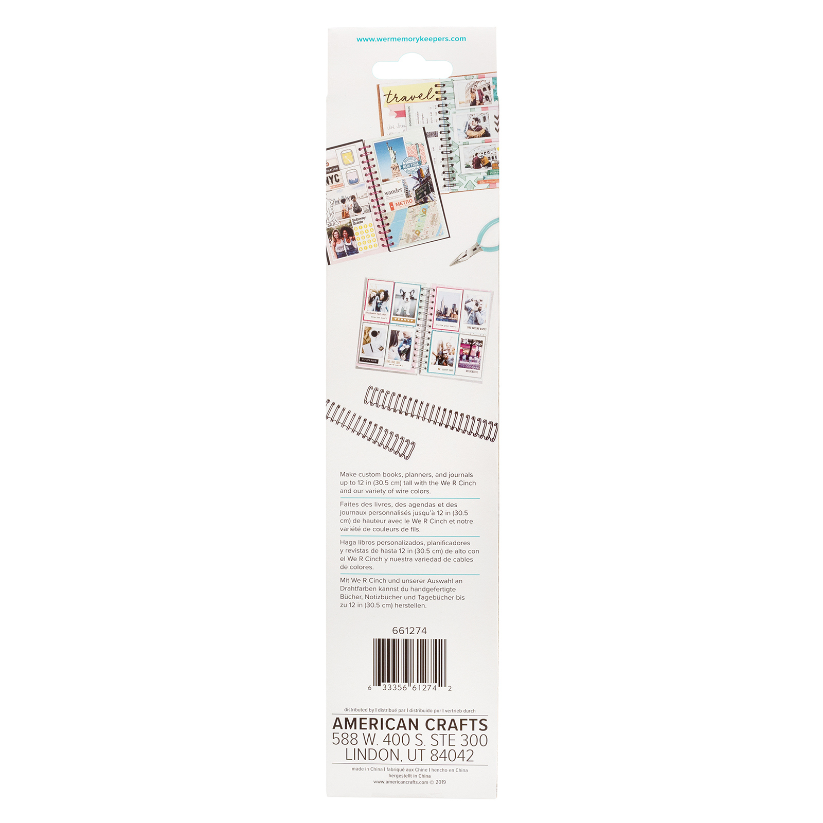 661274 - Wr - Binding Wire - Cinch - .625 Inch - Black (4 Piece) - Imagen 3