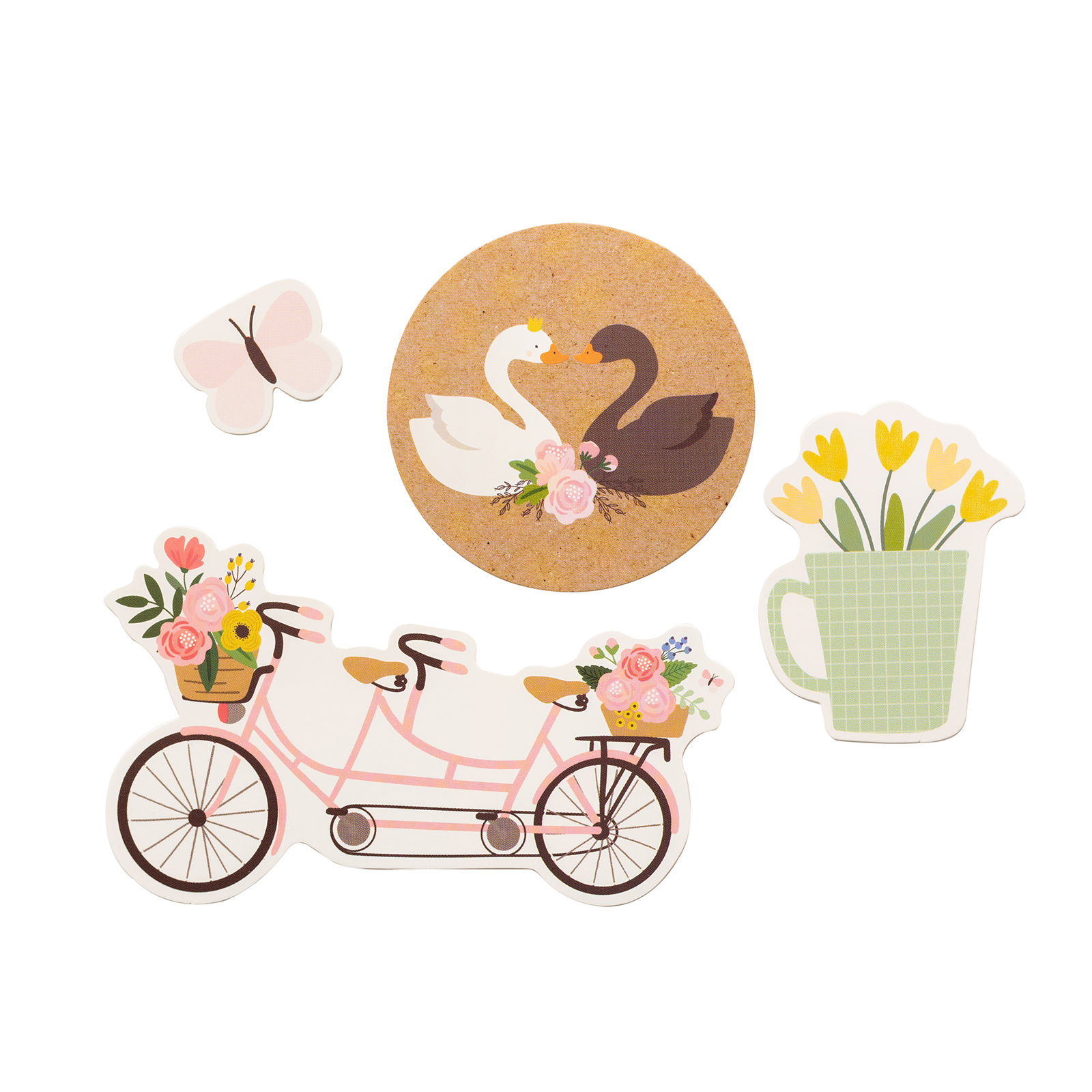 736824 - WR - Die cuts Lovely Moments - Icons - Gold Foil (40 Piece) - Imagen 2