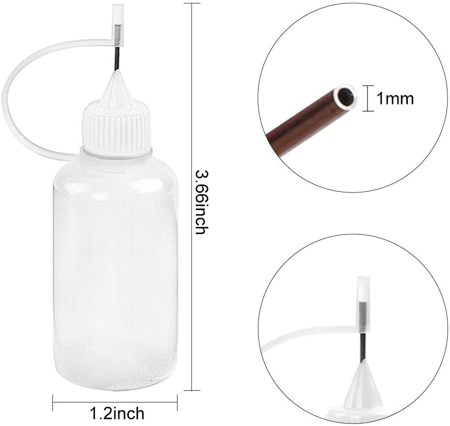 bot-1oz - Botellas de Pegamento Translucido de 1 onza - Imagen 2