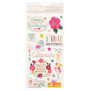 311051 - Thickers - And Many More - Party Time - Foam - Foil (42 Piece)
