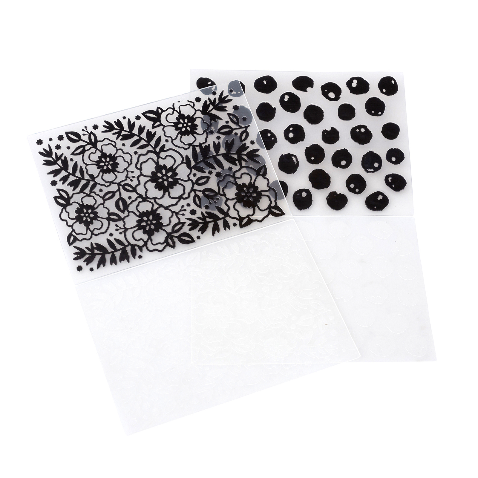 354113-Tool - Ac - Vb - Let's Wander - 8.5 X 6 - Embossing Folder Set (2 Piece) - Imagen 2