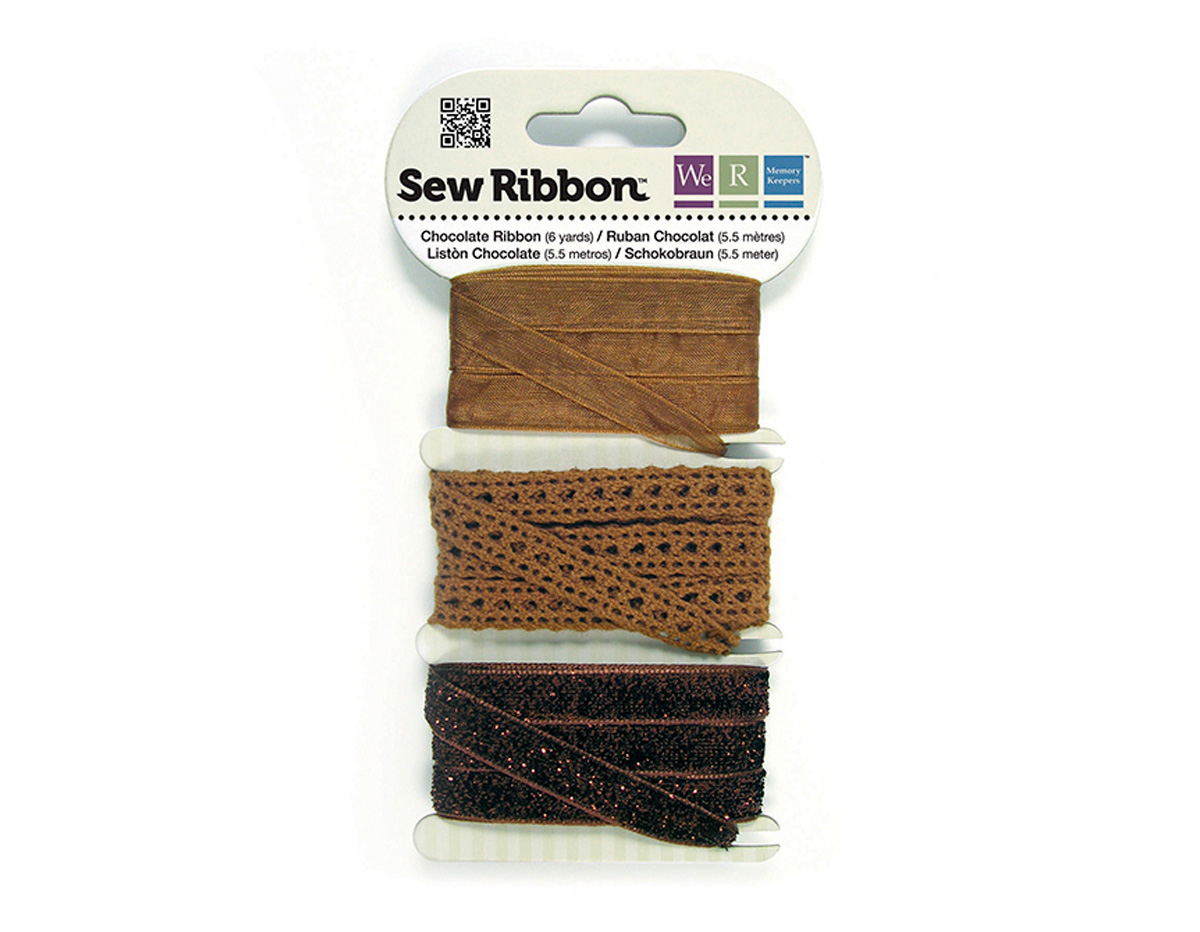 71227-5 We R Memory Keepers Sew Ribbon .375"X6yds