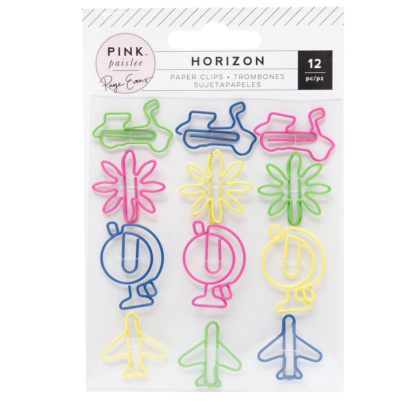 310793 - WR - Paperclips - Pp - Pe - Horizon - Shaped  (12 Piece)