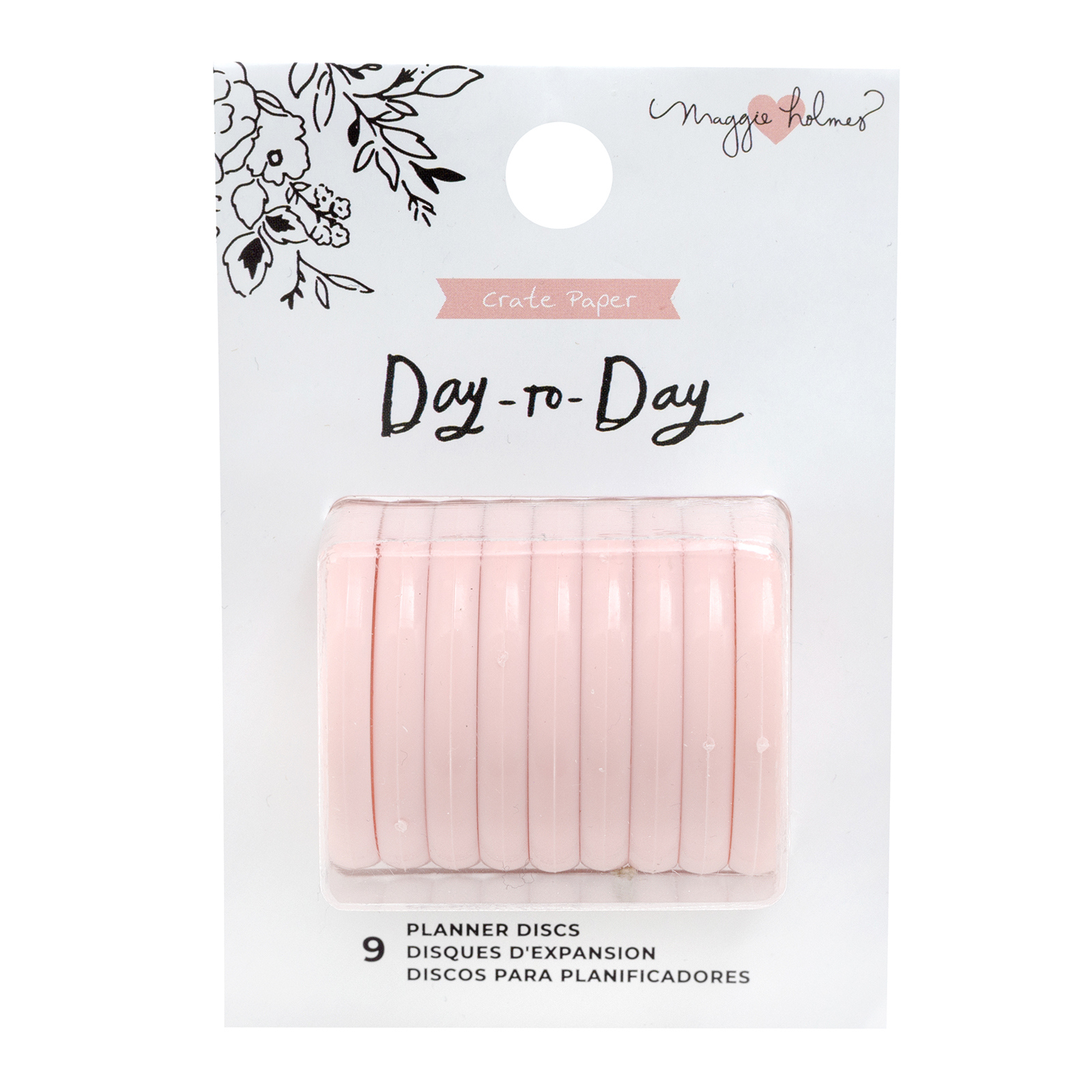 373033 - Disco De Planificador - Cp - Mh - Medio - Blush (9 Piezas)