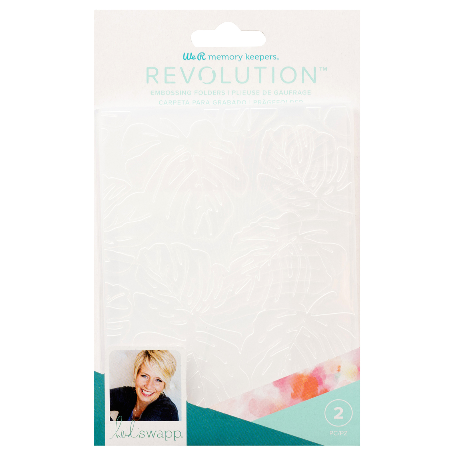 661202 - Embossing Folder - Hs - Revolution - Heidi Swapp (2 Piece)