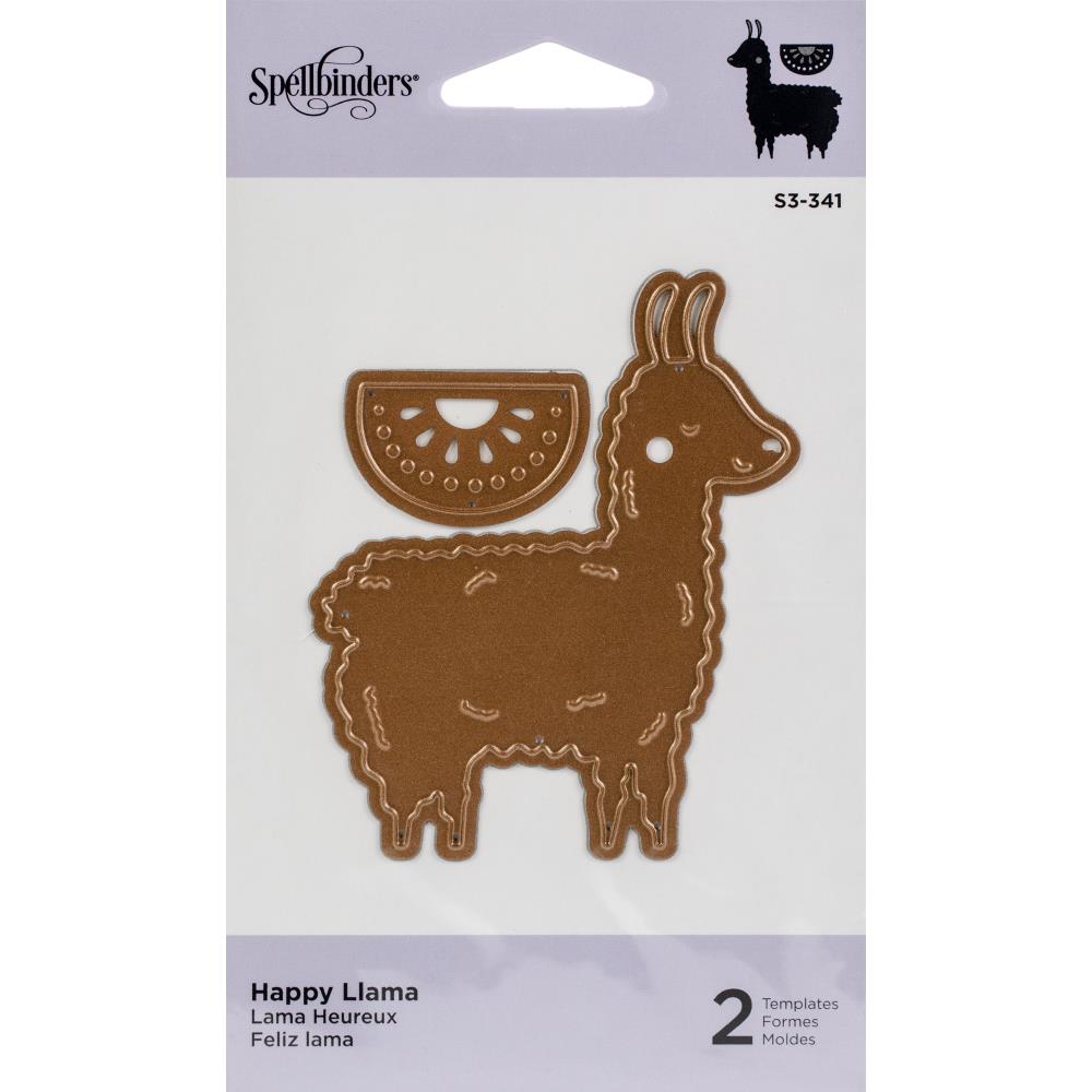 S3341 - Spellbinders - Feliz llama