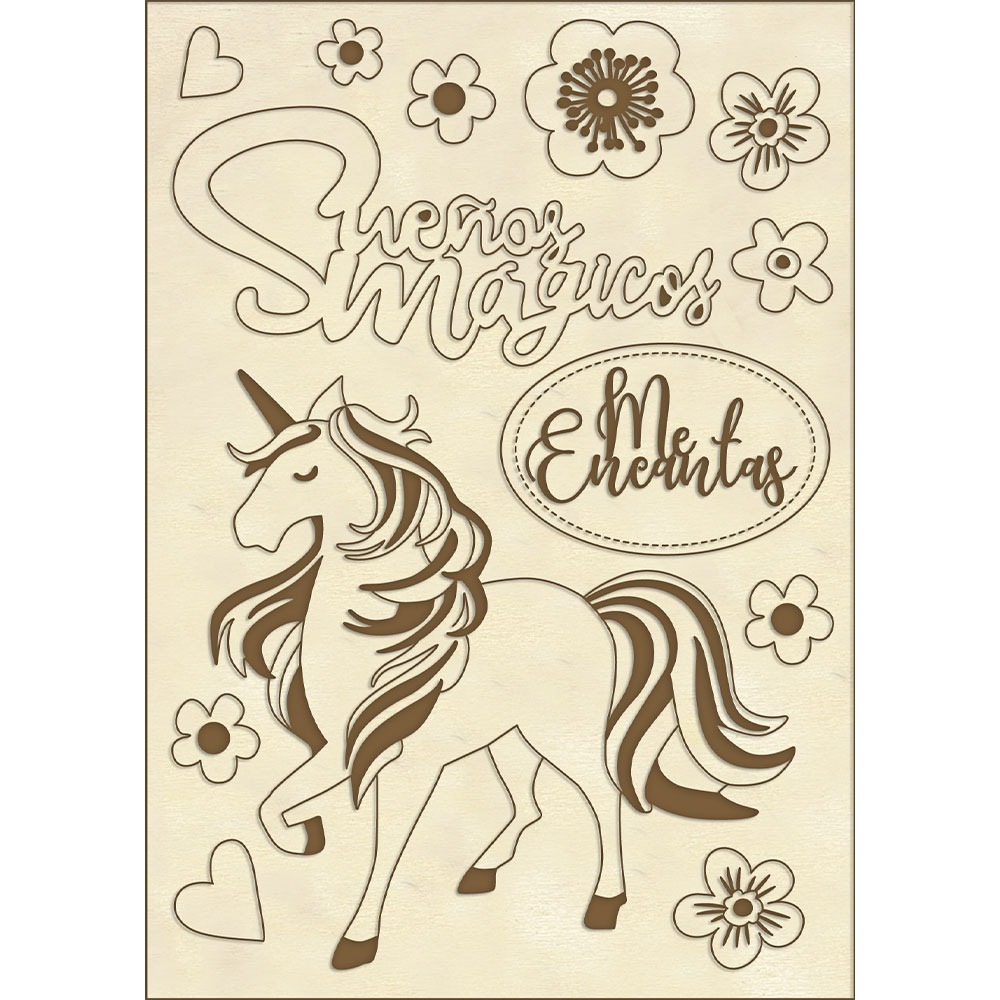KLSPA604 - Johanna Rivero - Madera Pack Sueños Magicos