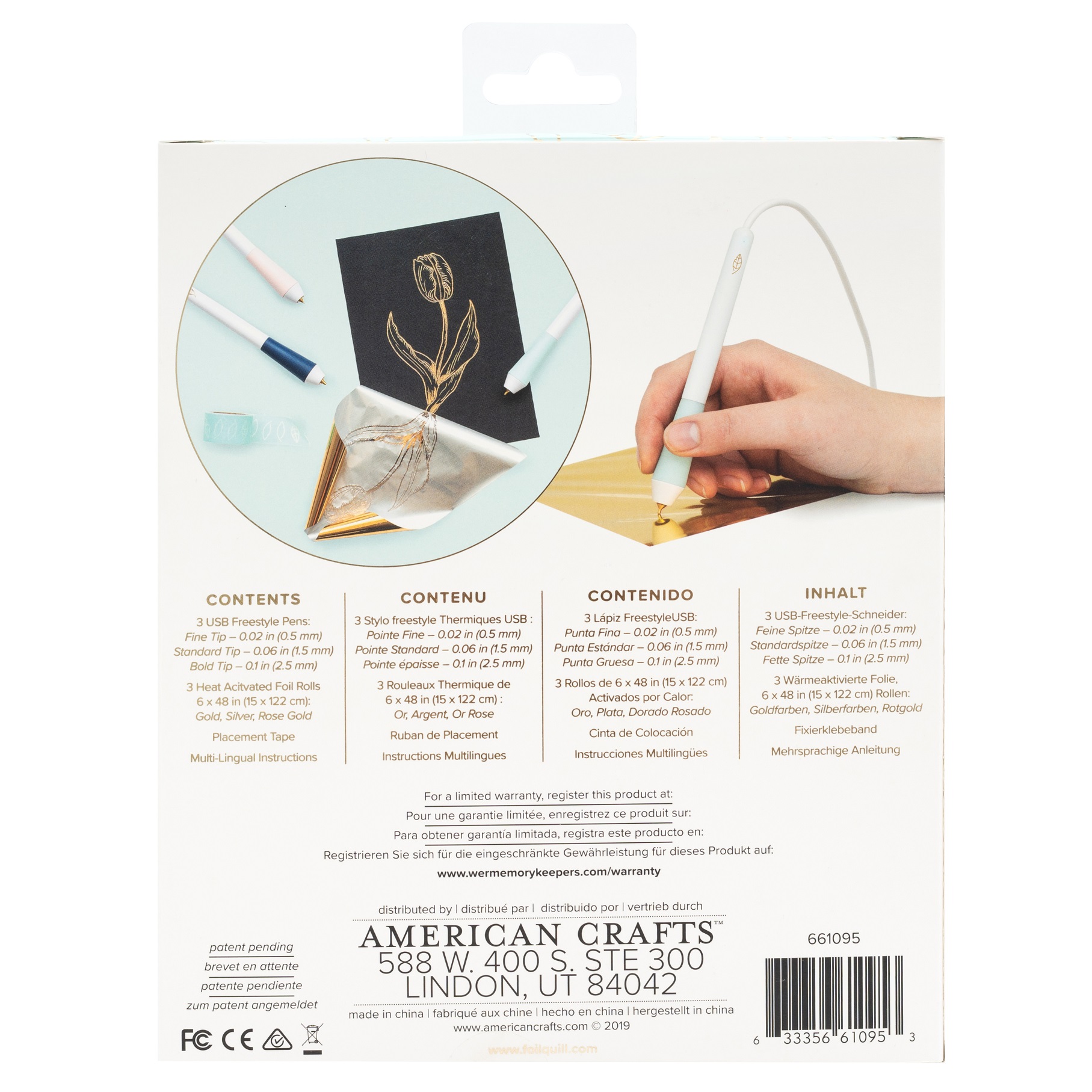 661095 - Wr - Quill Foil - Pluma Freestyle - Kit Todo En Uno - Imagen 3