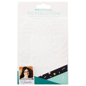 661205 - Embossing Folder - Wr - Sh - Revolution - Shimelle (2 Piece)