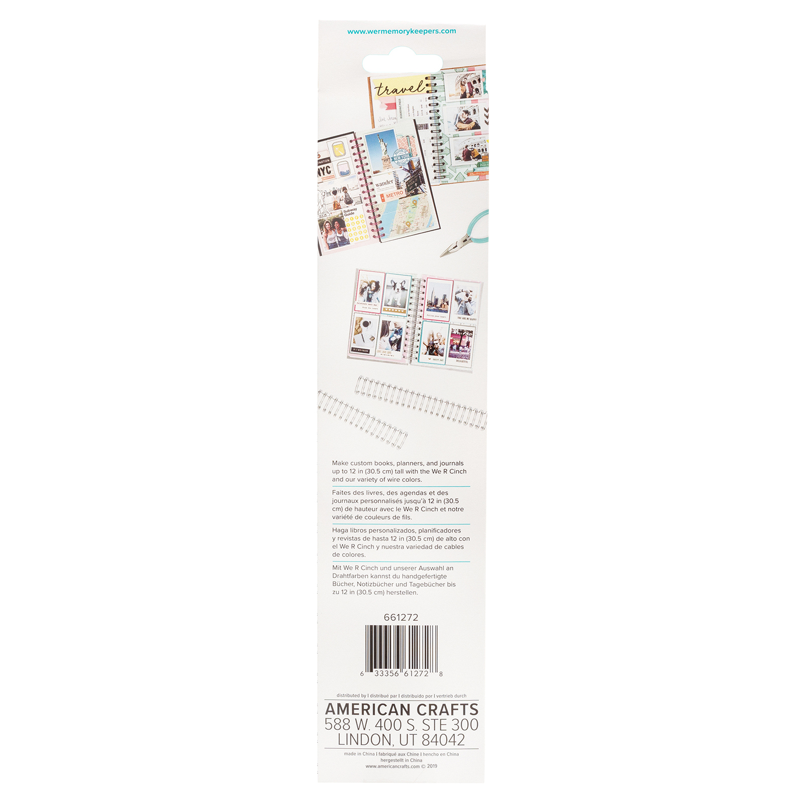 661272 - Wr - Binding Wire - Cinch - .625 Inch - Silver (4 Piece) - Imagen 3