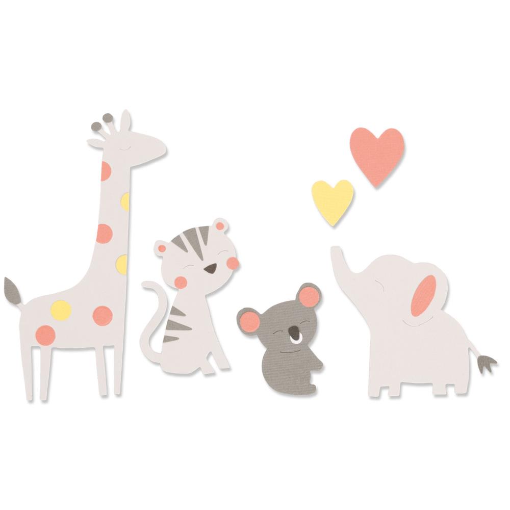 663863 - Sizzix Bigz - Amigos del zoológico - Imagen 3