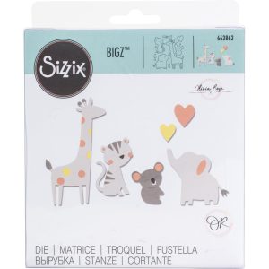 663863 - Sizzix Bigz - Amigos del zoológico