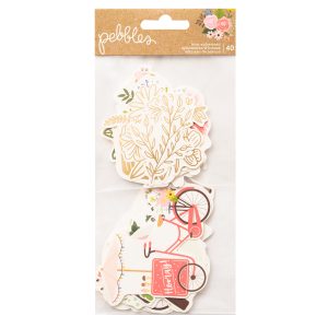 736824 - WR - Die cuts Lovely Moments - Icons - Gold Foil (40 Piece)