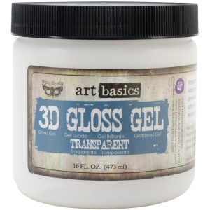 961367 - Transparente - Finnabair Art Basics 3D Gloss Gel 16oz