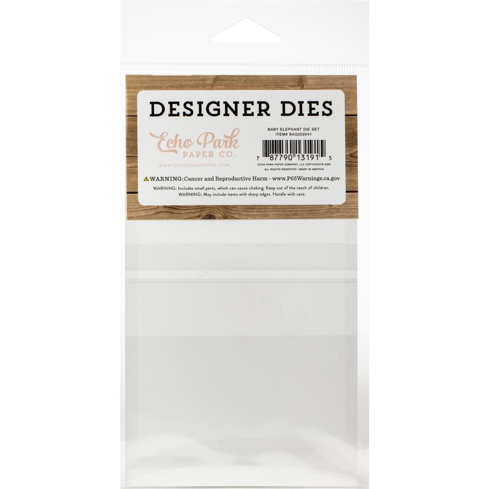 BAG202041 - Echo Park - Baby Elephant Die Set - Imagen 2