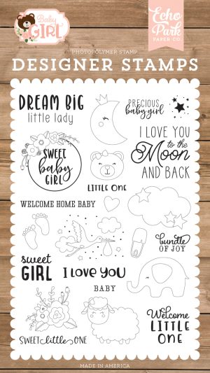 BAG202045 - Juego de sellos Dream Big Little Lady