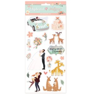 DFLCB13 - Johanna Rivero - Chipboard Ilustraciones Love Story