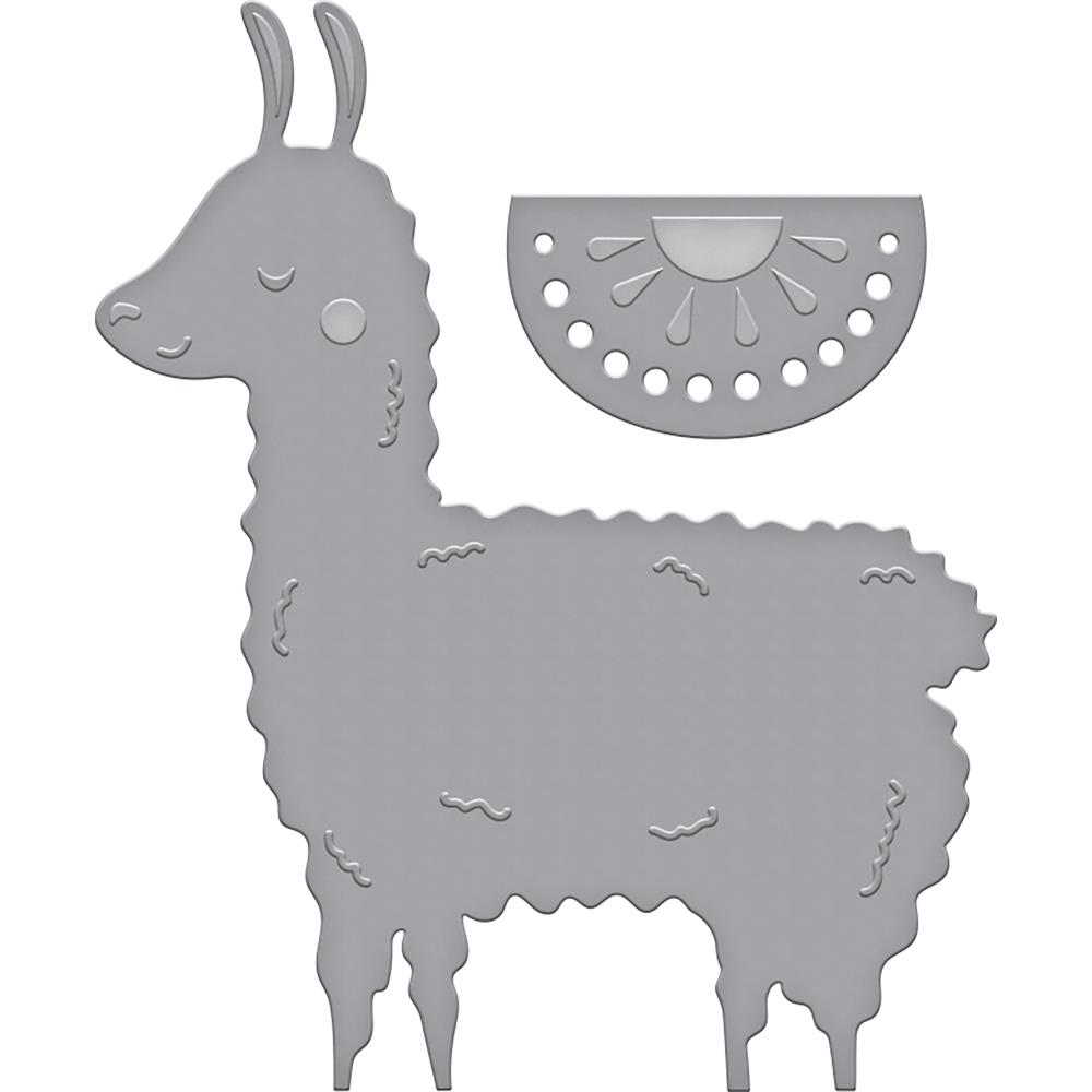 S3341 - Spellbinders - Feliz llama - Imagen 2