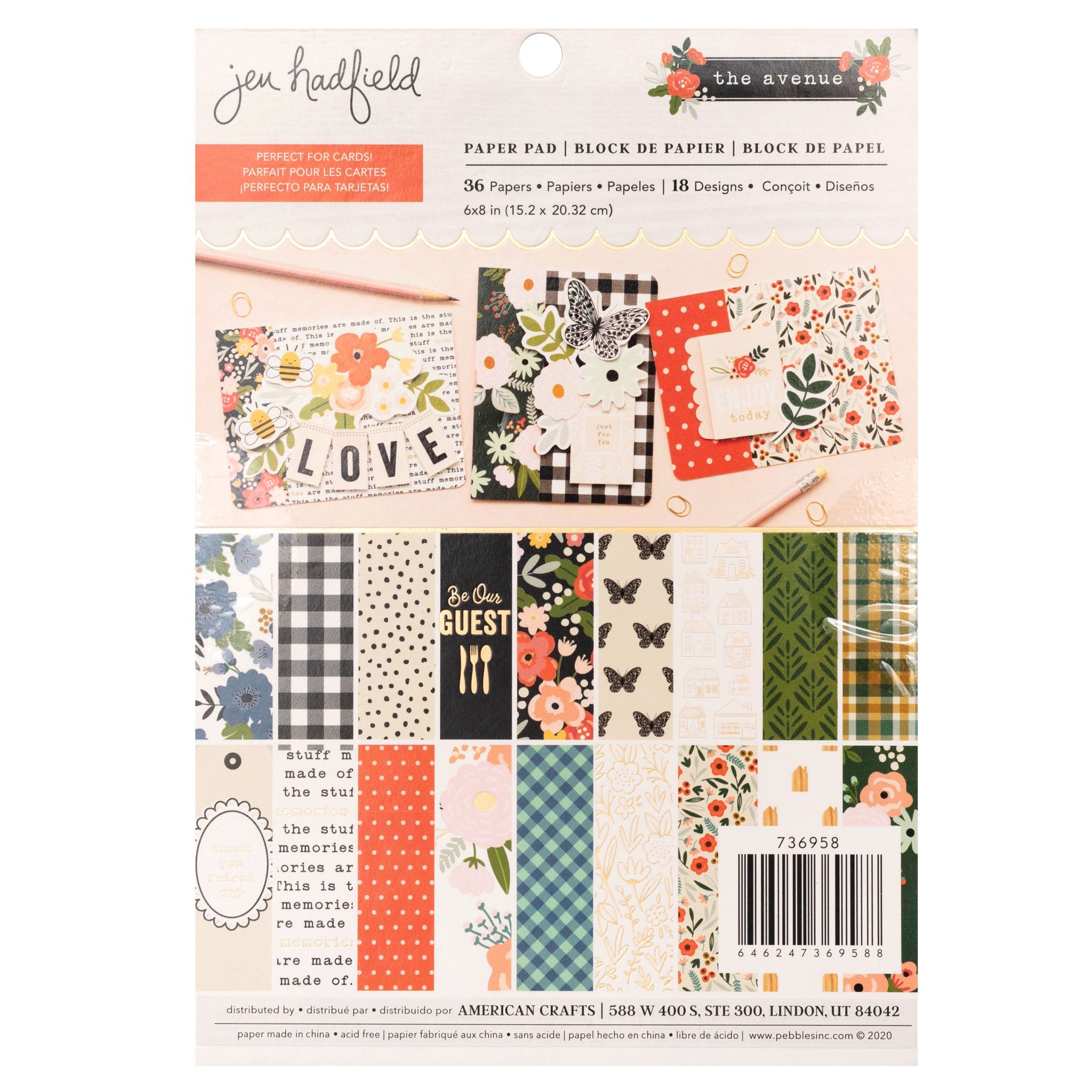 736958 - AC - The Avenue - 6x8 - Pb - Jh 36 Hojas