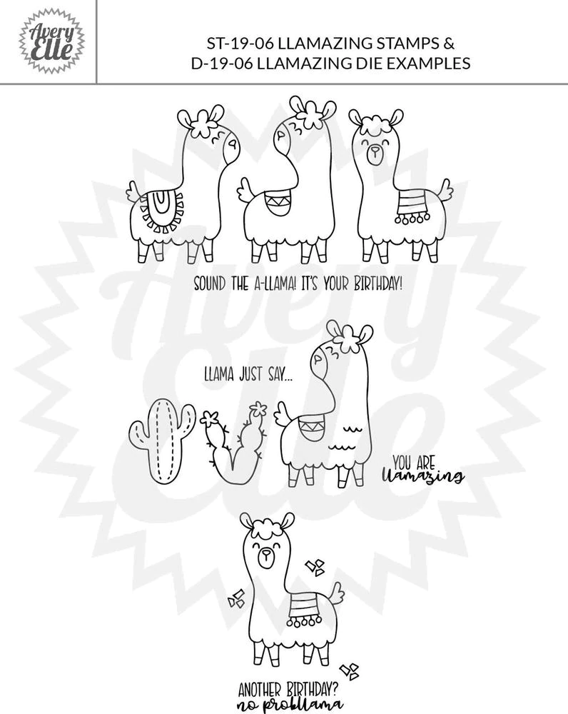 ST-19-06 Llameantes - Sellos transparentes - Imagen 3
