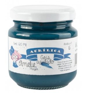 AM120-16 Amelie Acrílica 16 Gris Azulado - 120 ML