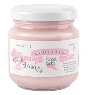AM120-19 Amelie Acrílica 19 Rosa Bebe - 120 ML