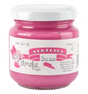 AM120-21 Amelie Acrílica 21 Fucsia - 120 ML