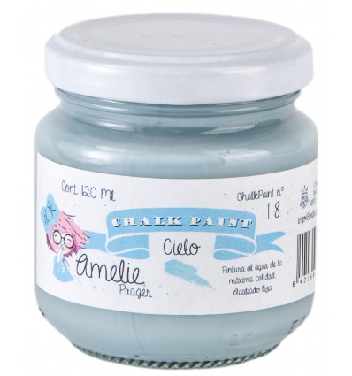 120-18 Amelie Chalk Paint 18 Cielo - 120 ML