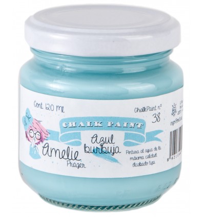 120-38 Amelie Chalk Paint 38 Azul Burbuja - 120 ML