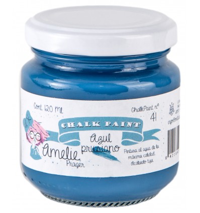 120-41 Amelie Chalk Paint 41 Azul Prusiano - 120 ML