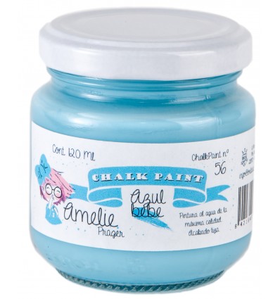 120-56 Amelie Chalk Paint 56 Azul Bebé - 120 ML