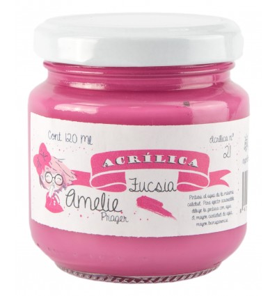 AM120-21 Amelie Acrílica 21 Fucsia - 120 ML