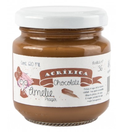 AM120-36 Amelie Acrílica 36 Chocolate - 120 ML