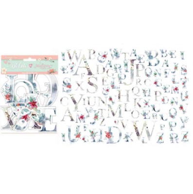 DFLDC22 - Johanna Rivero - Die cuts Letras -  Gratitud