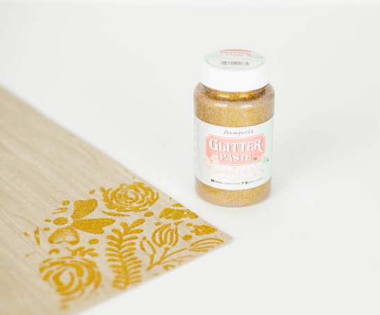 Pasta-oro - Johanna Rivero Glitter paste Oro - 100 ml.
