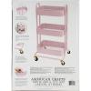 661304a - Carro de almacenamiento We R A La Cart con asas - Rosa - Imagen 3